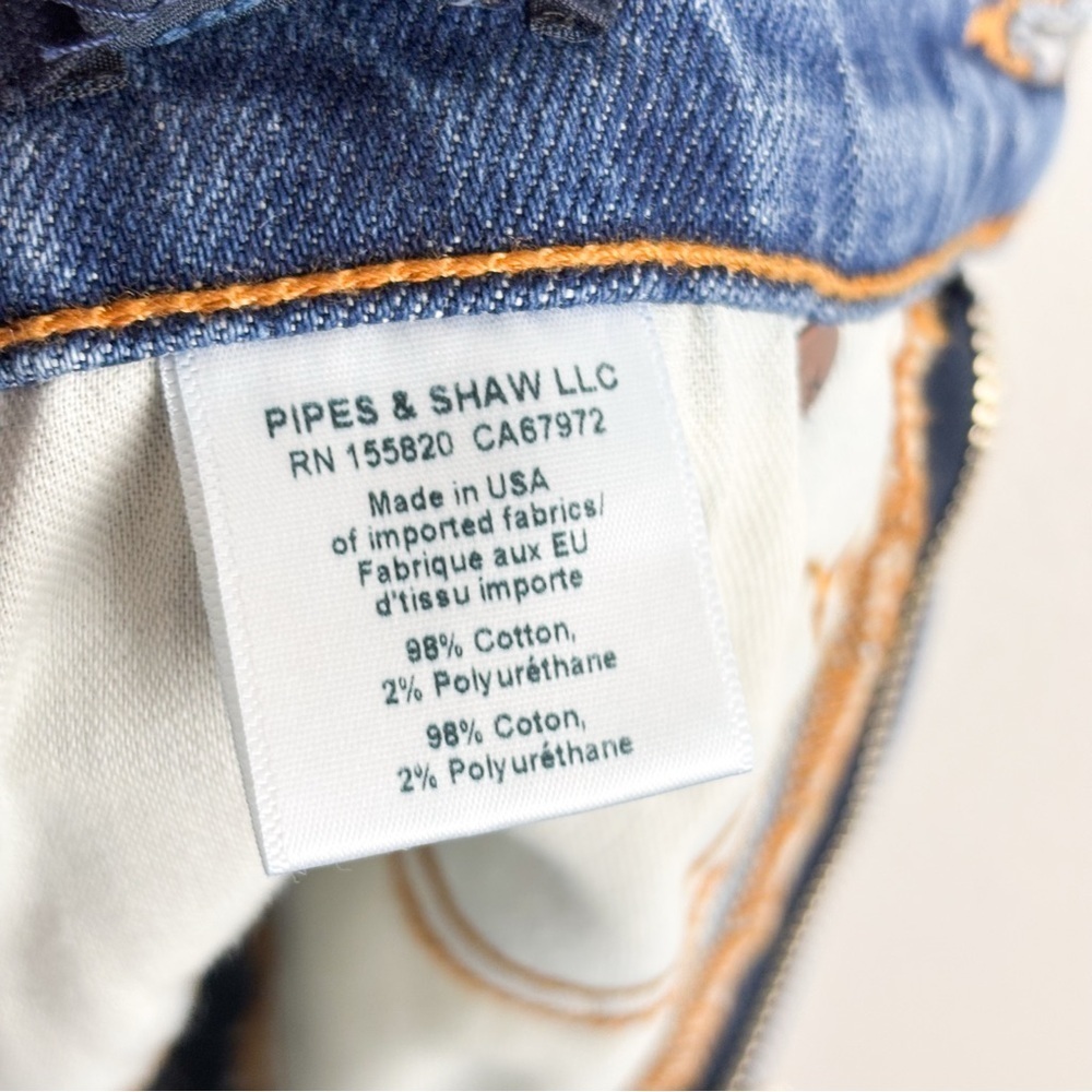 Veronica Beard Carson Thriller Ankle Flare Jean Sz 25 - Picture 11 of 12